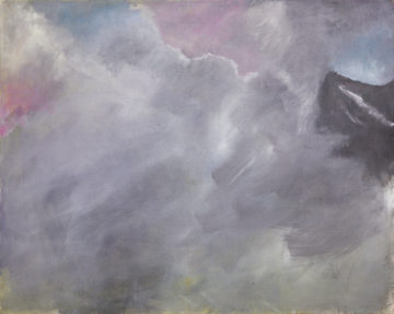 Wolken und Berge